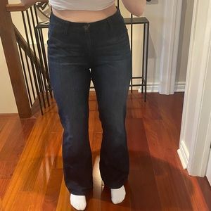 Vintage Dear John blue wash bootcut jeans
